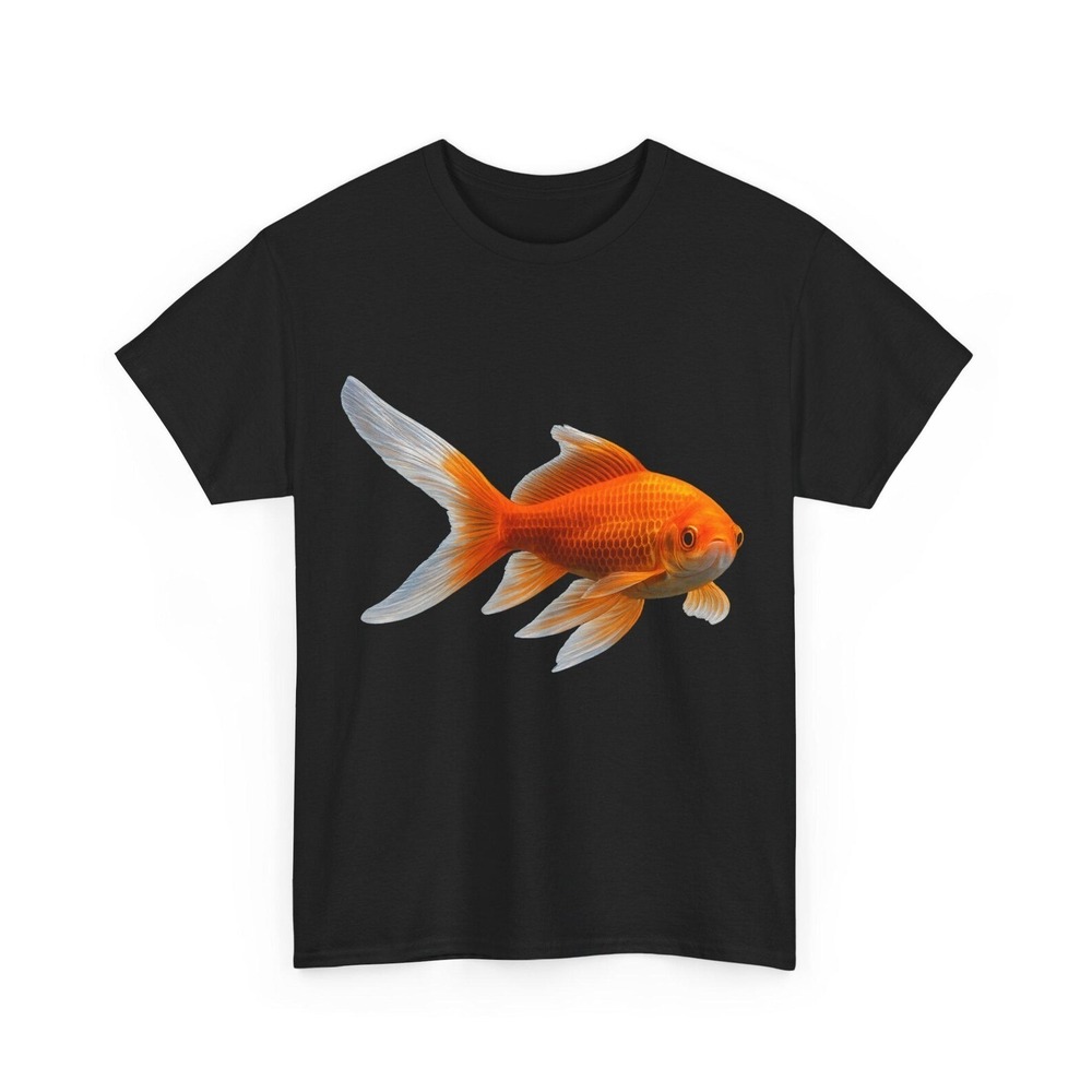 Comet Goldfish T-Shirt Black Shirt